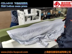 آلة ضغط حر التجاعيد وختم أسفل القميص