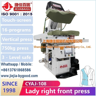Shanghai Jiejiabaigu Factory 1998 آلة كي الملابس ذات المدى الكامل للسيدات