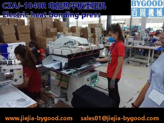 380V 0.75KW آلة الصحافة الأوتوماتيكية للملابس السيارات PLC