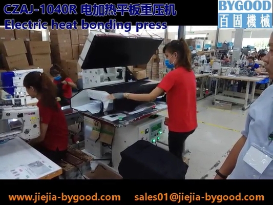 380V 0.75KW آلة الصحافة الأوتوماتيكية للملابس السيارات PLC