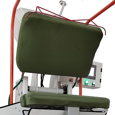 220V القماش الصحافة آلة أوتوماتيكية 1500 واط الصحافة العمودي التلبيب