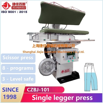 شاشة تعمل باللمس PLC Automatic Pants Presser Scisser