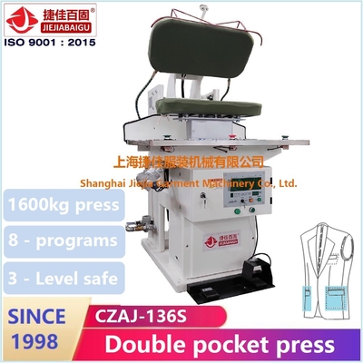 18kg / H PLC Control Steam Trouser Pressing Machine Build في وحدة فراغ